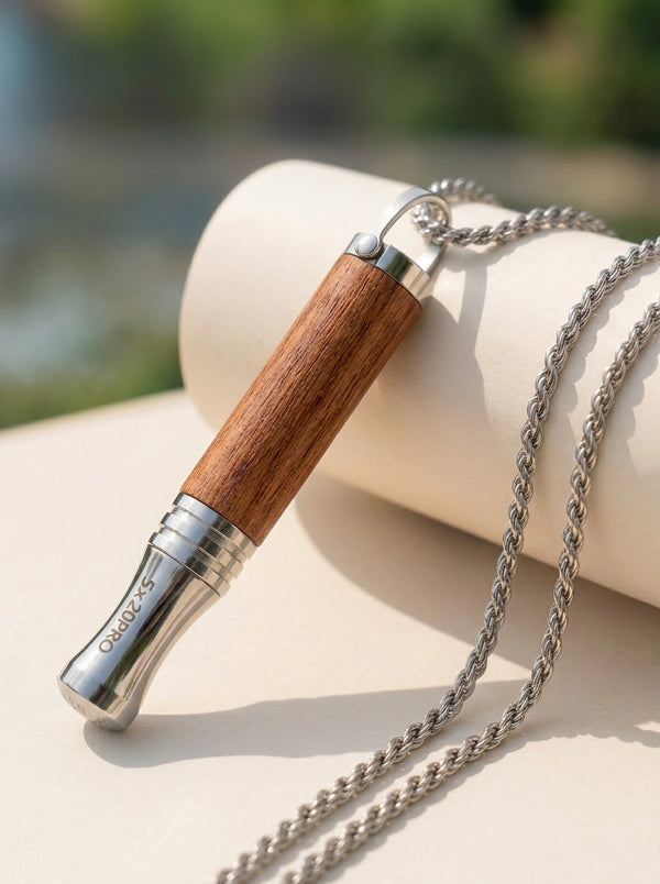 Ankora breathing necklace - Brazilian Bloodwood